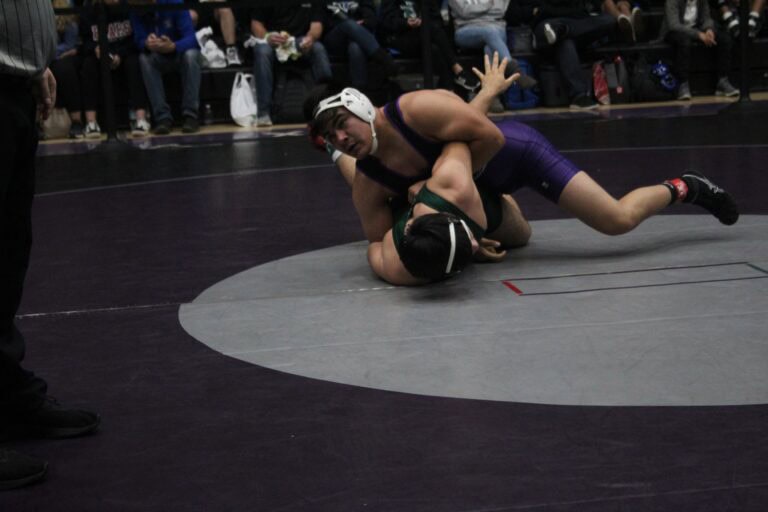 Wrestling teams face tough test