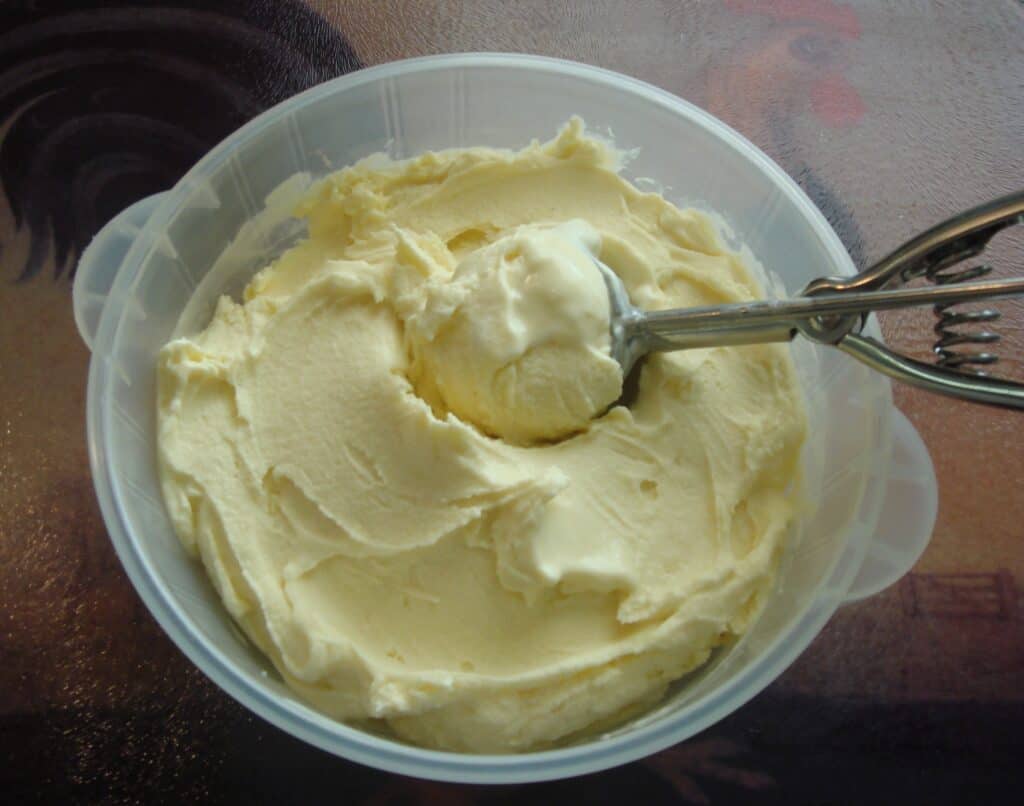 Photo - Eat it plain, or add goodies to it, it’s your choice. Homemade ice cream is a welcome treat.
