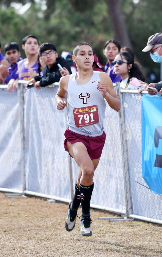 Young athlete Torres XC wins first section title at local cross country meet.