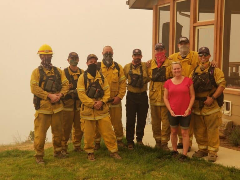 Fire victim helps pay it forward