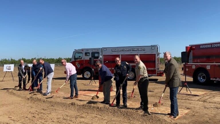 County breaks ground on fire station