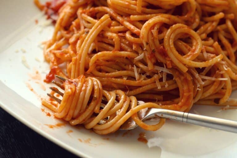 Many ways to serve spaghetti