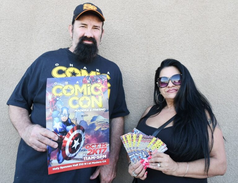 Comic con set for Sunday in Madera
